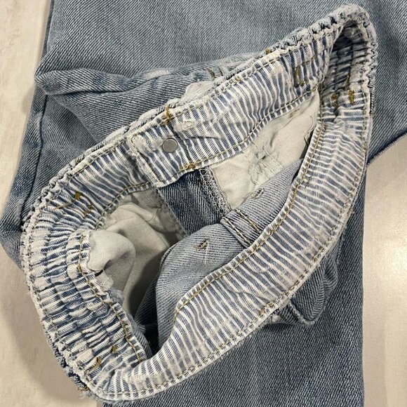 Vintage LL Bean High Waisted Jeans Sz 4P XS Light Denim Double L Comfort Waist - Picture 11 of 13